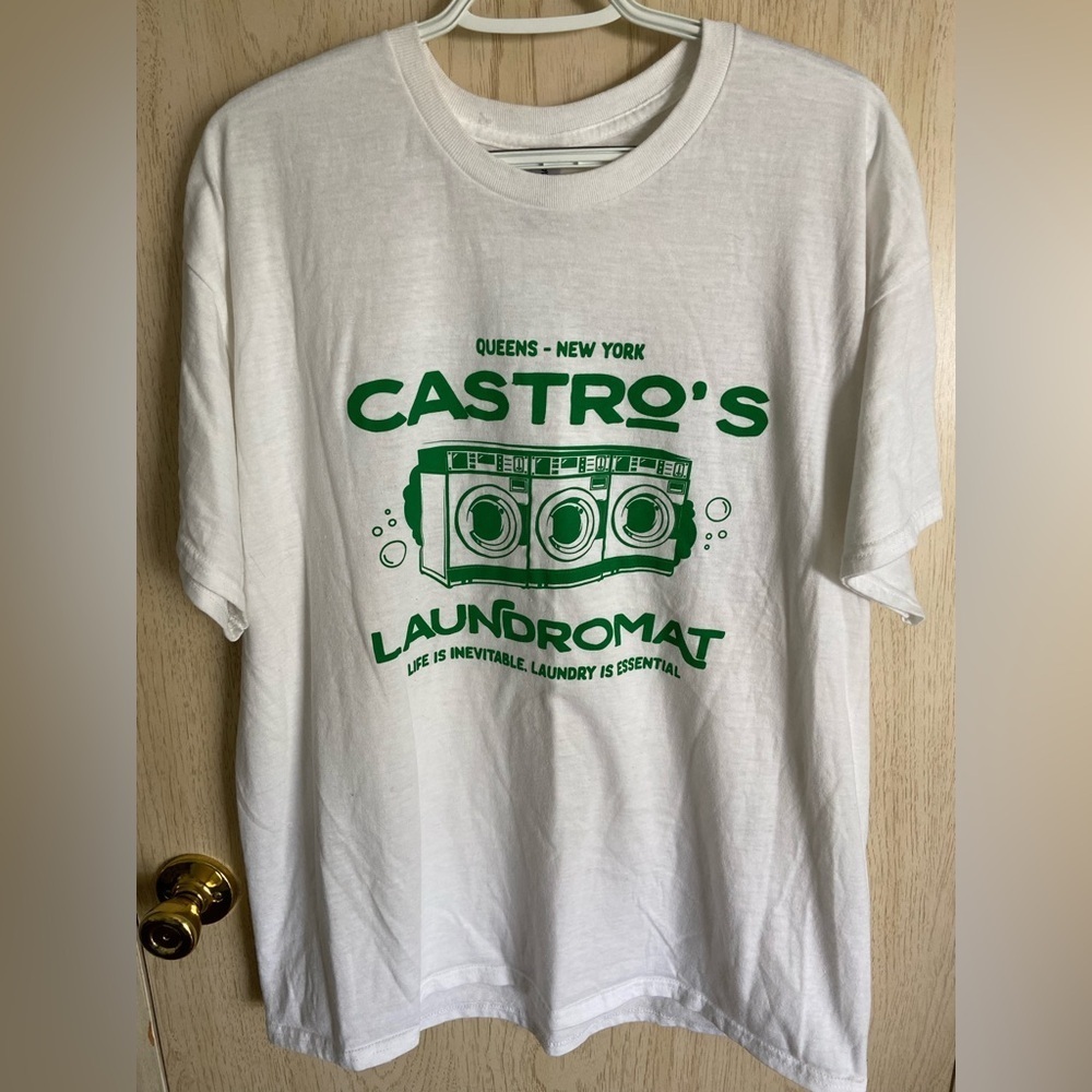 John Leguizamo THE OTHER AMERICANS Theatre Castros Laundromat Shirt Official XL